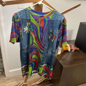 INKnBURN Men's Peace Tech Shirt 2XL New